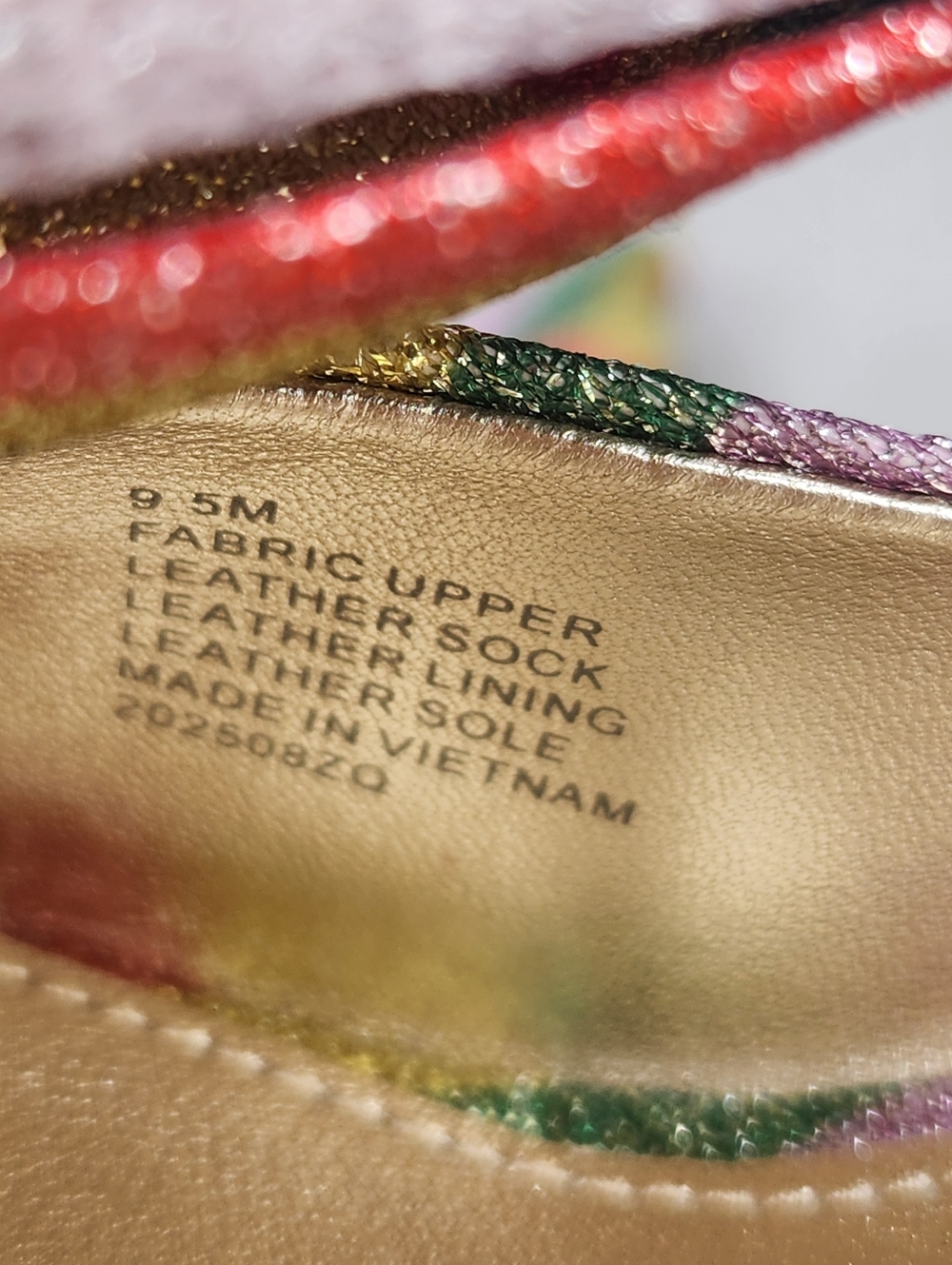Antonio Melani The Nat Note Dress Mules 9.5 Rainbow Striped Julieta Bow New $180 - Picture 14 of 17